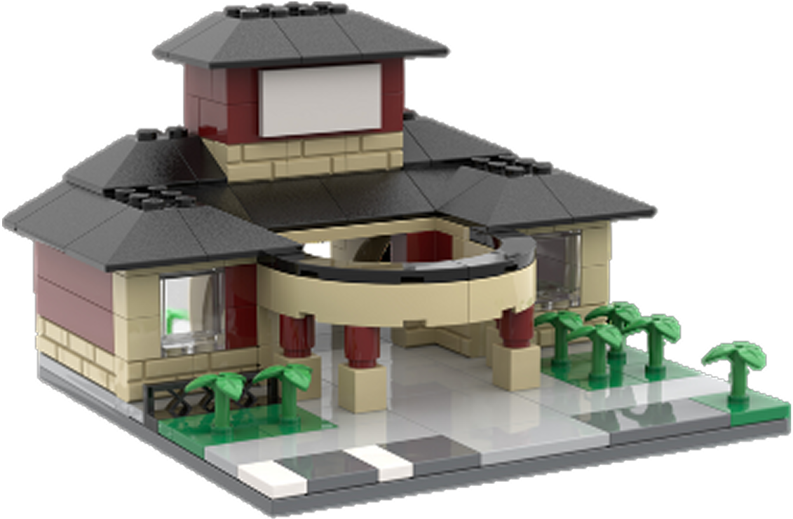 LEGO personnalisé grand format hélicoptère