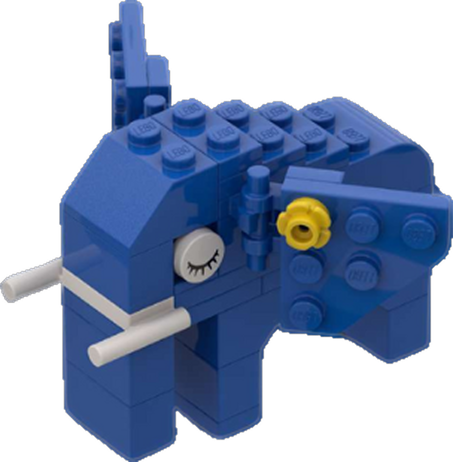 LEGO personnalisé petit format pour entreprise