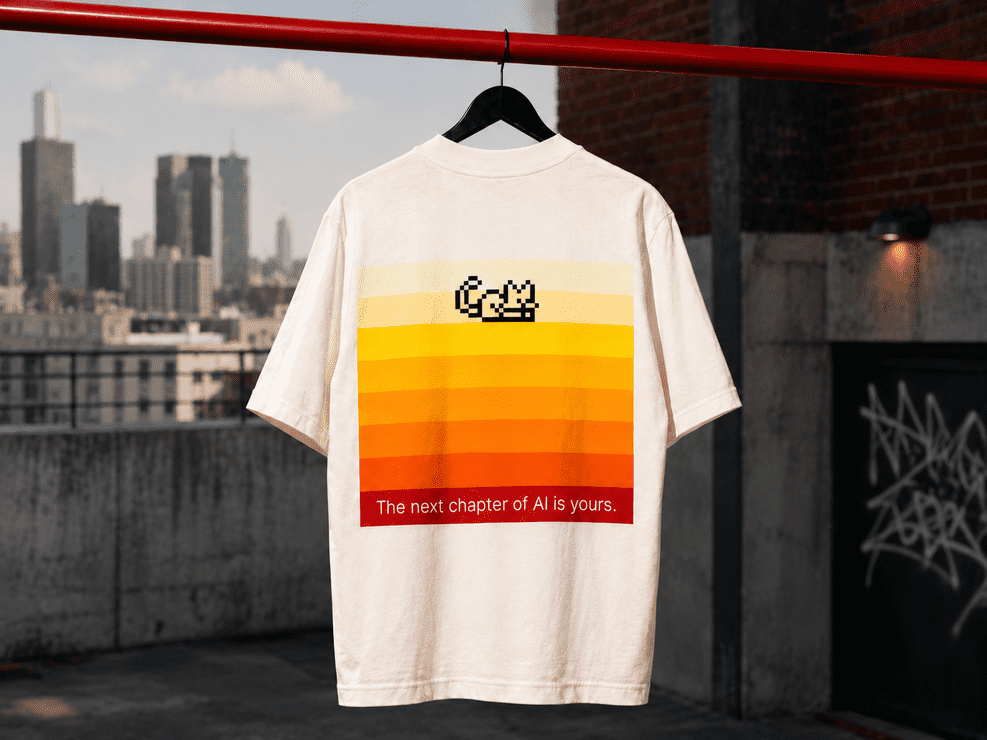 Bedrucktes T-Shirt mit Logo und eigenem Design