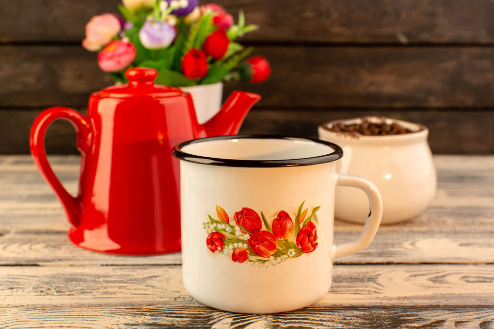 Emaille tasse