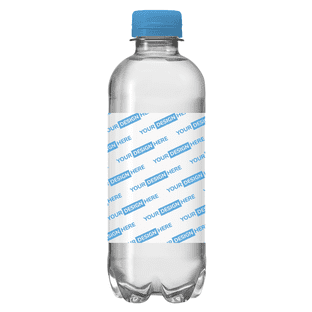 rPET waterflessen 330 ml bedrukken, compacte hervulbare fles