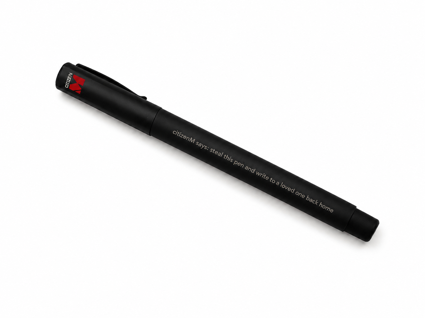 citizenM pen met bedrukte tekst