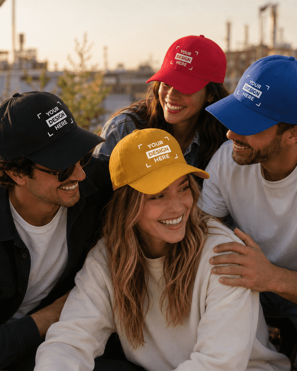 Snapback pet met borduurwerk bedrijfslogo, promotionele cap Amsterdam